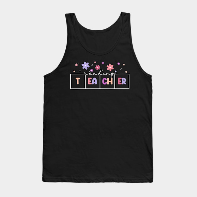 Womens Science Of Reading Reading Teacher Tank Top by Golda VonRueden